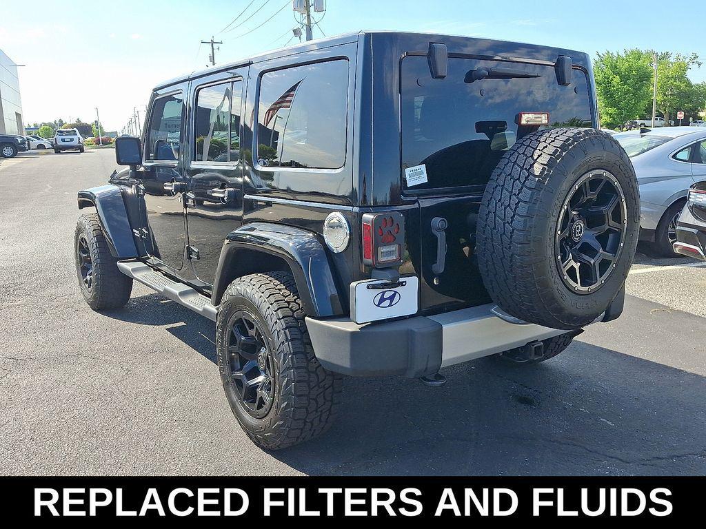 used 2013 Jeep Wrangler Unlimited car, priced at $15,213
