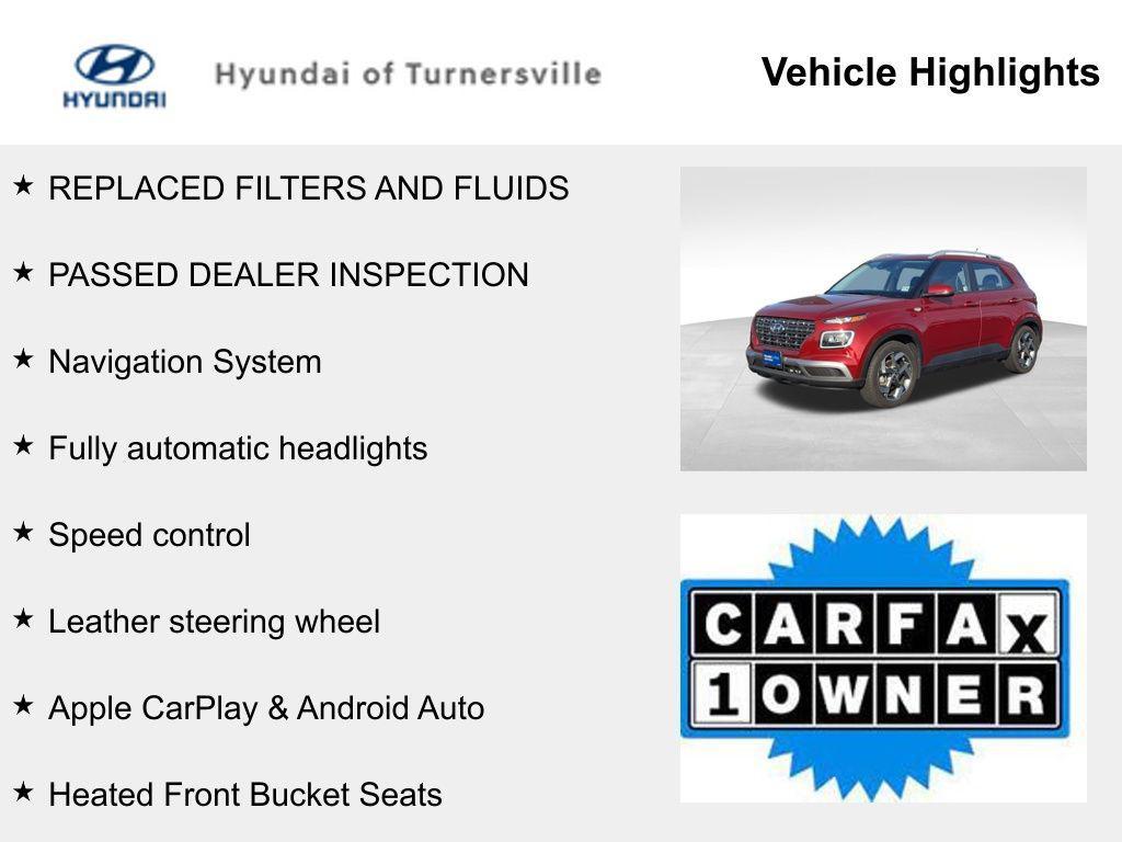 used 2024 Hyundai Venue car, priced at $20,349