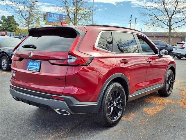 2025 Radiant Red Metallic Honda CR-V Hybrid