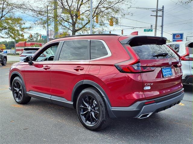 2025 Radiant Red Metallic Honda CR-V Hybrid