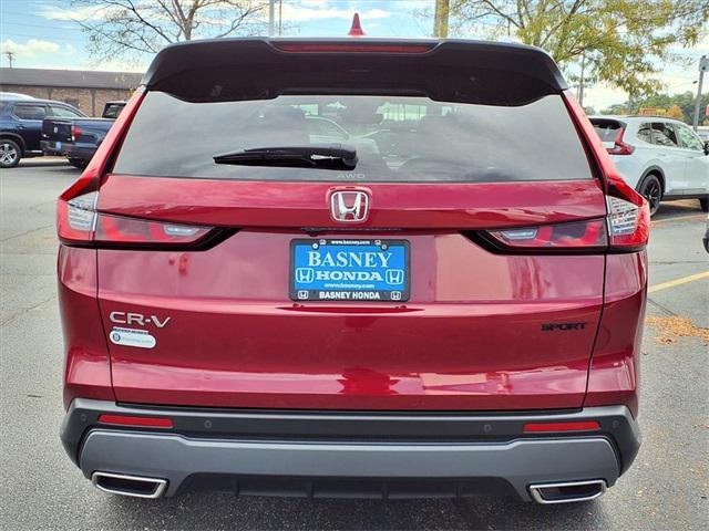 2025 Radiant Red Metallic Honda CR-V Hybrid