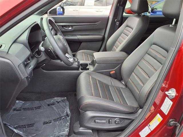 2025 Radiant Red Metallic Honda CR-V Hybrid