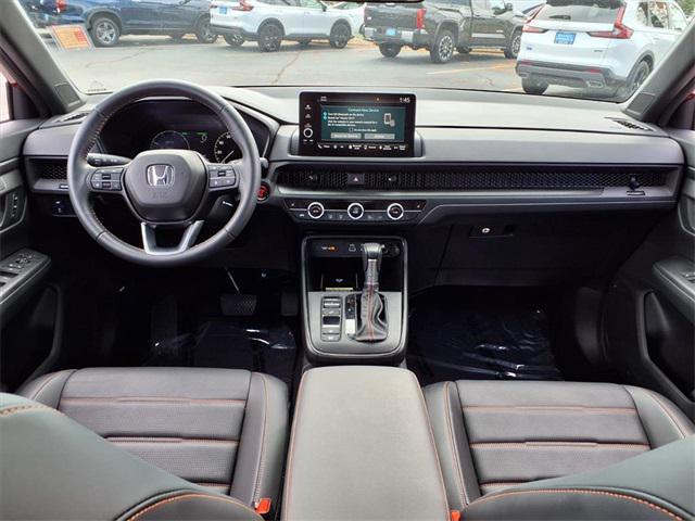 2025 Radiant Red Metallic Honda CR-V Hybrid