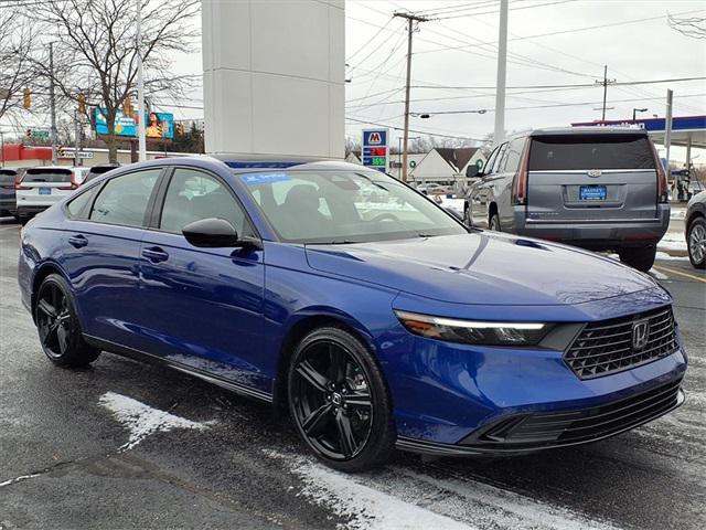 used 2025 Honda Accord Hybrid car, priced at $31,980