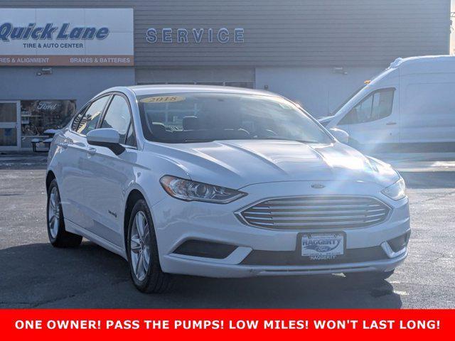 used 2018 Ford Fusion Hybrid car, priced at $17,795