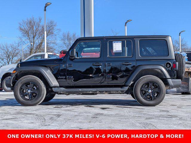 used 2022 Jeep Wrangler Unlimited car, priced at $26,895