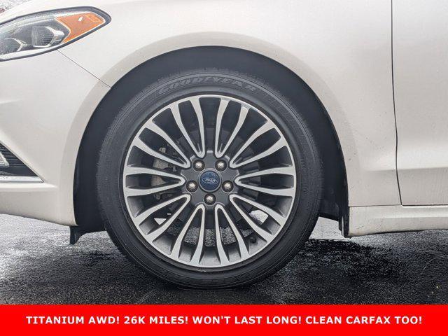 used 2017 Ford Fusion car, priced at $17,995