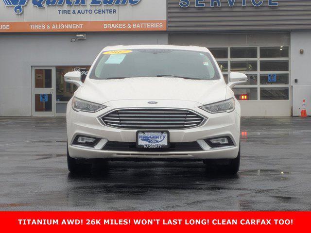 used 2017 Ford Fusion car, priced at $17,995