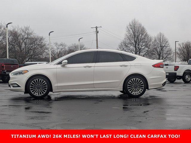 used 2017 Ford Fusion car, priced at $17,995