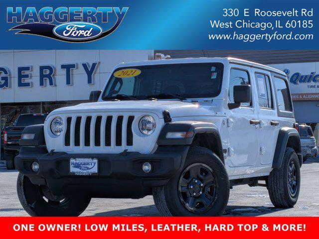 used 2021 Jeep Wrangler Unlimited car, priced at $25,995