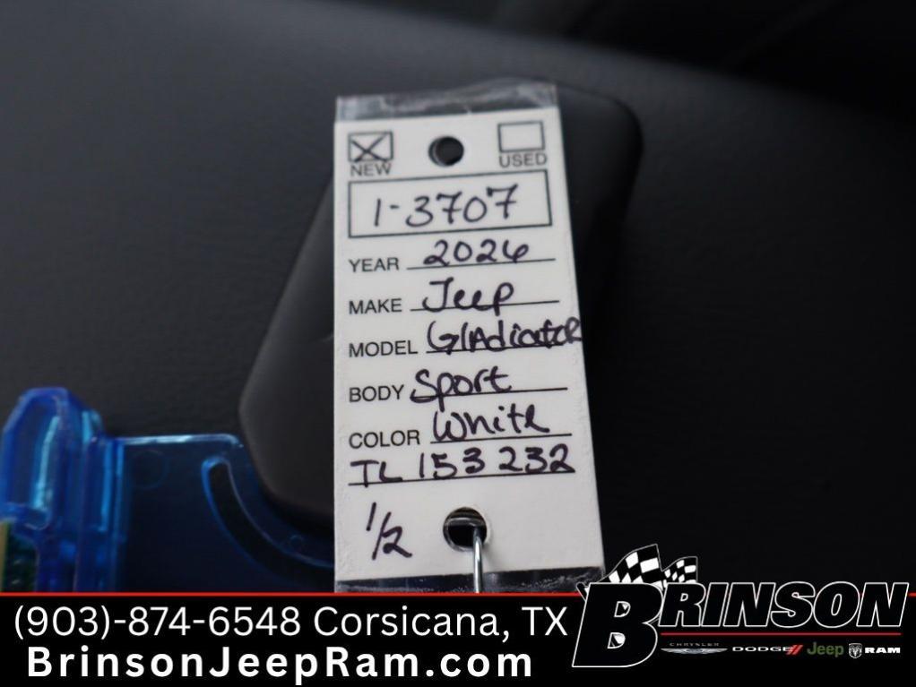 new 2026 Jeep Gladiator car, priced at $41,997