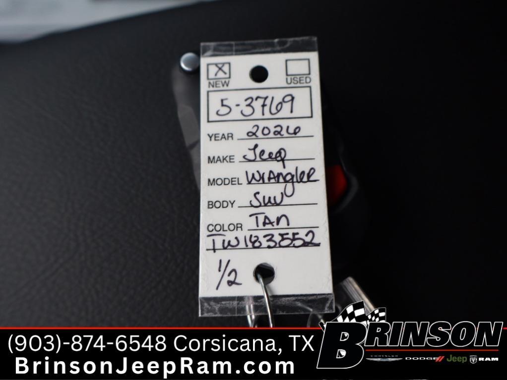 new 2026 Jeep Wrangler car, priced at $45,990