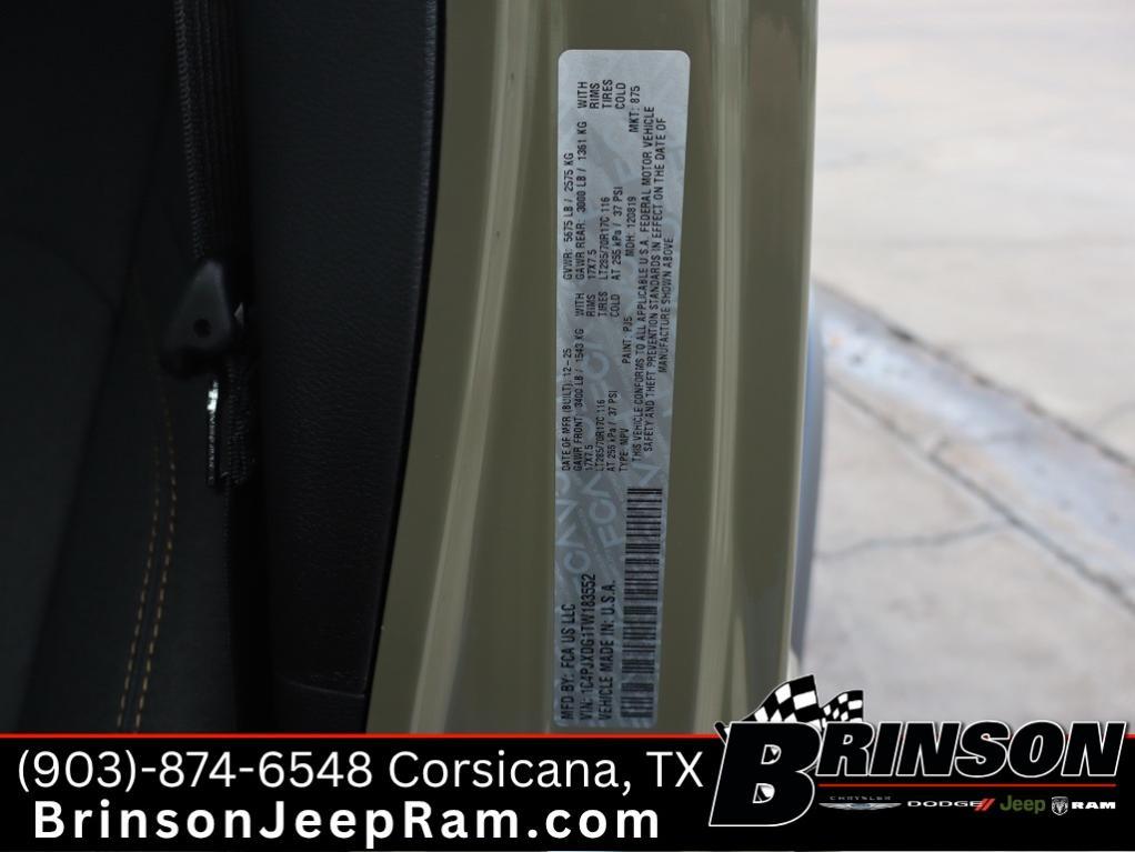 new 2026 Jeep Wrangler car, priced at $45,990