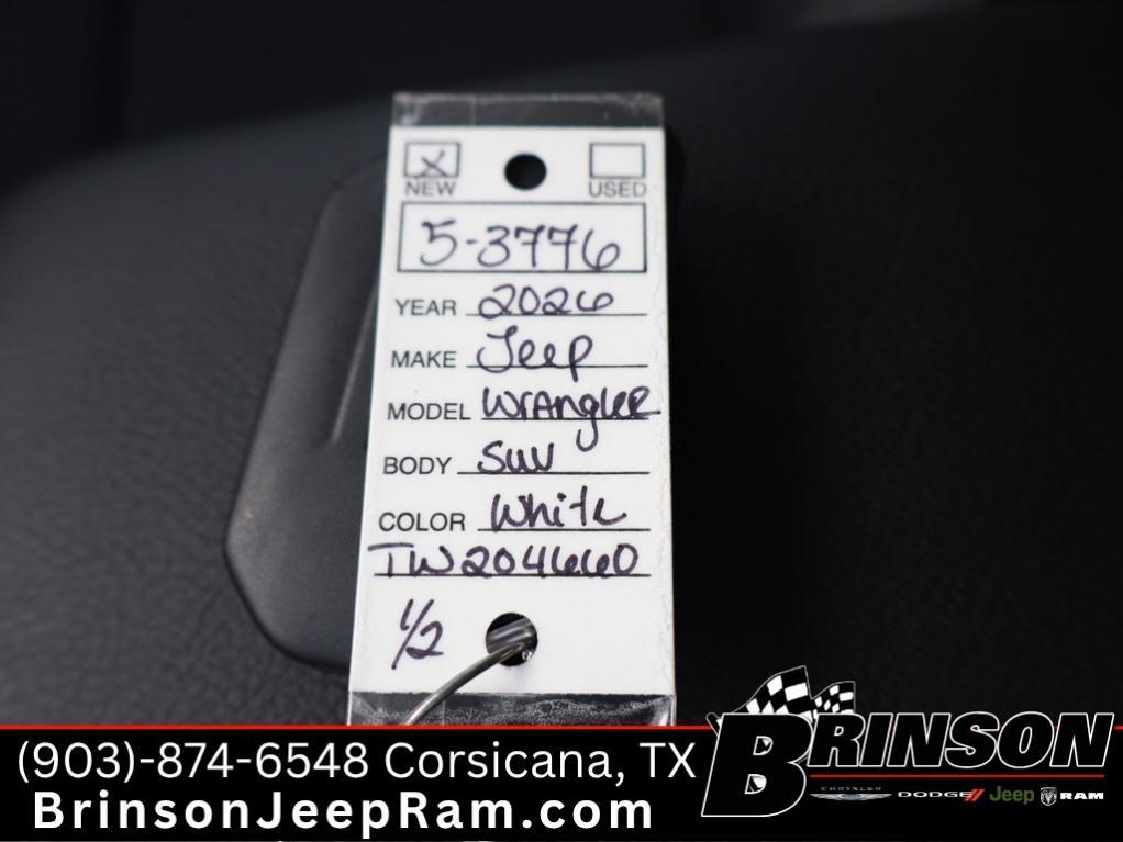 new 2026 Jeep Wrangler car, priced at $39,997