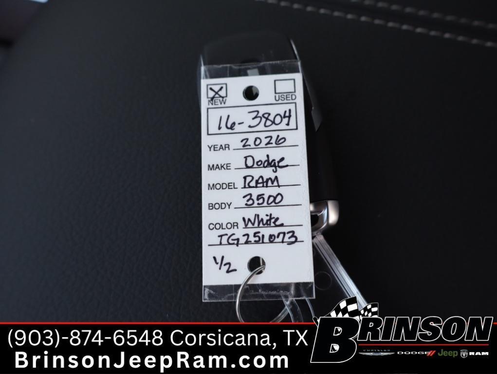 new 2026 Ram 3500 car, priced at $69,598