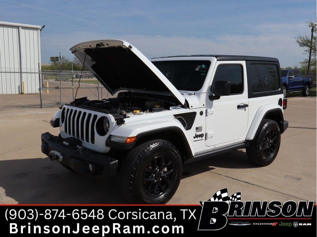 used 2023 Jeep Wrangler car, priced at $27,897