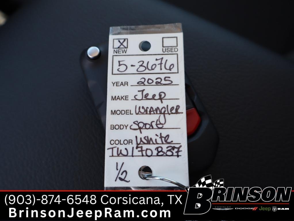 new 2026 Jeep Wrangler car, priced at $43,697