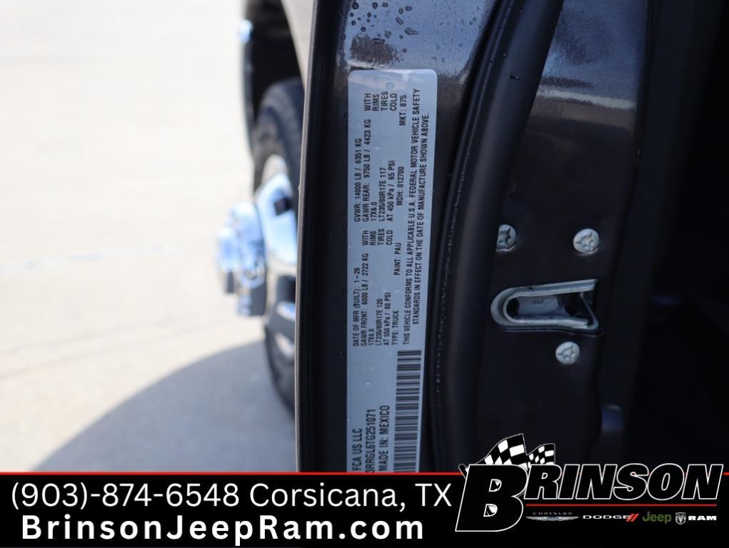 new 2026 Ram 3500 car, priced at $65,021