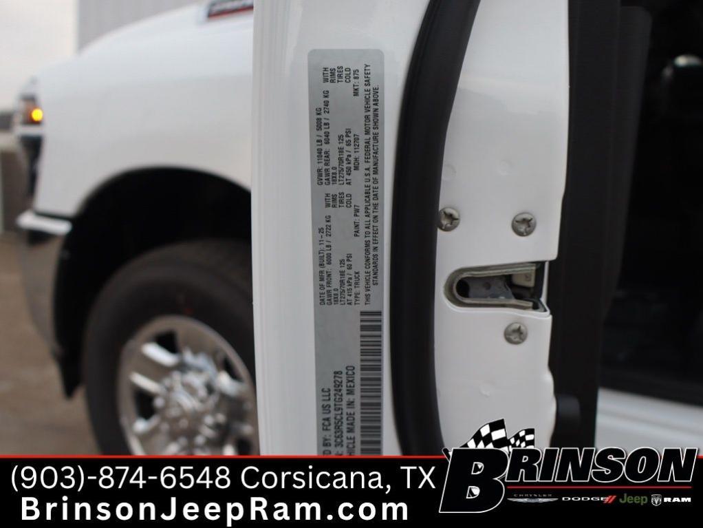 new 2026 Ram 2500 car, priced at $62,980