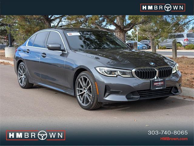 used 2021 BMW 330 car, priced at $27,900