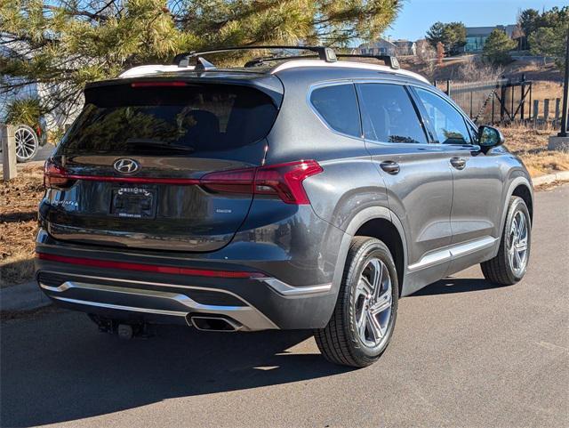 used 2022 Hyundai Santa Fe car, priced at $22,900