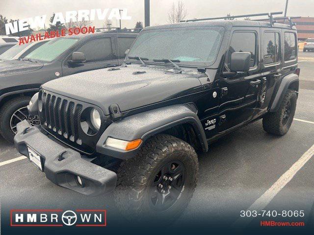 used 2020 Jeep Wrangler Unlimited car, priced at $21,000