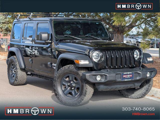 used 2020 Jeep Wrangler Unlimited car, priced at $21,000