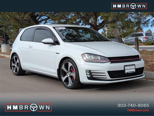 used 2015 Volkswagen Golf GTI car, priced at $13,500
