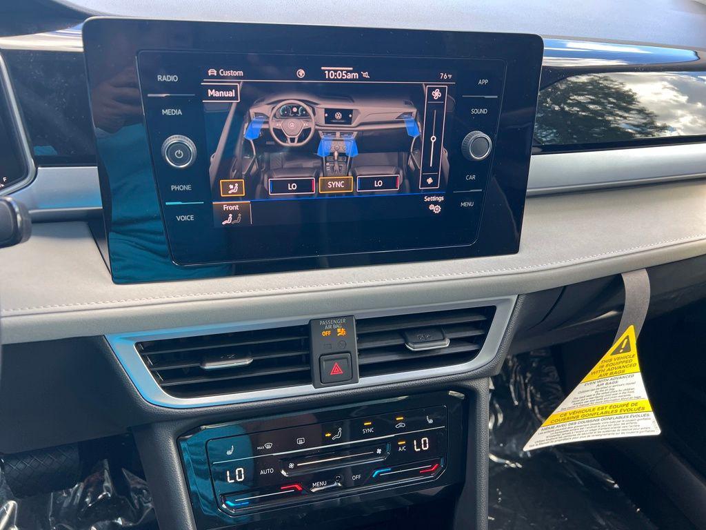 new 2025 Volkswagen Taos car, priced at $27,158