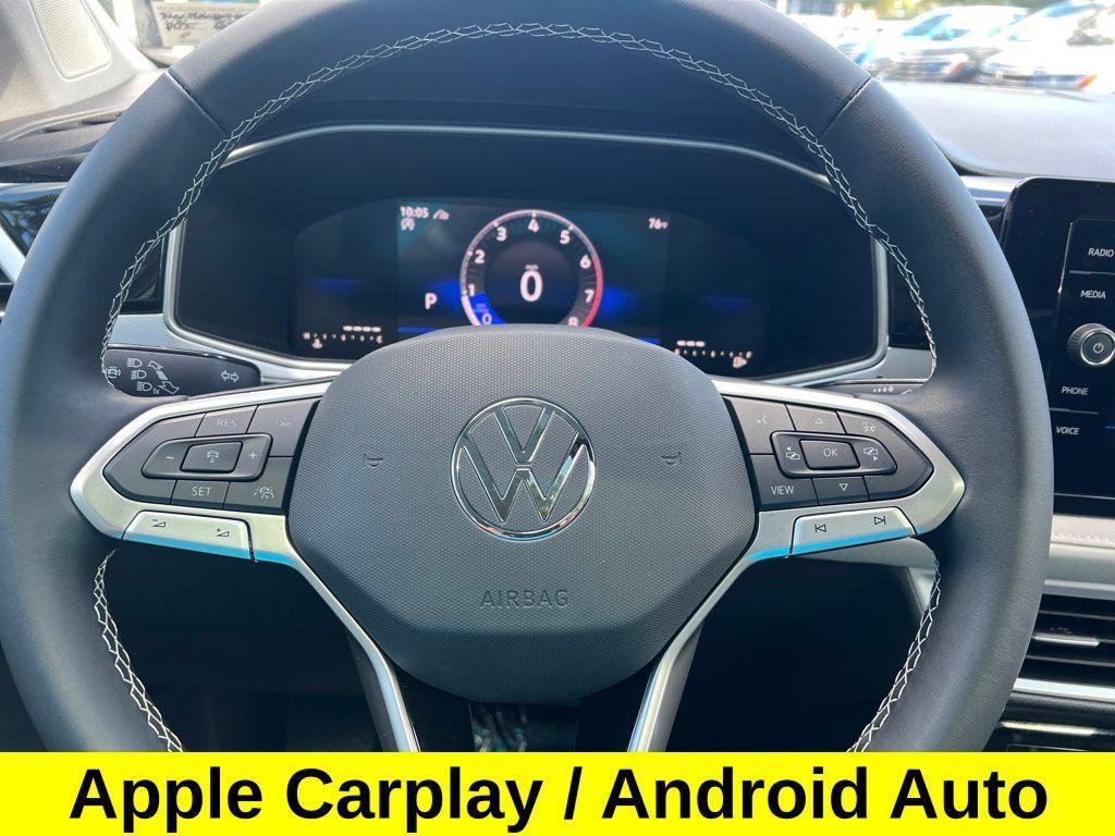 new 2025 Volkswagen Taos car, priced at $27,158