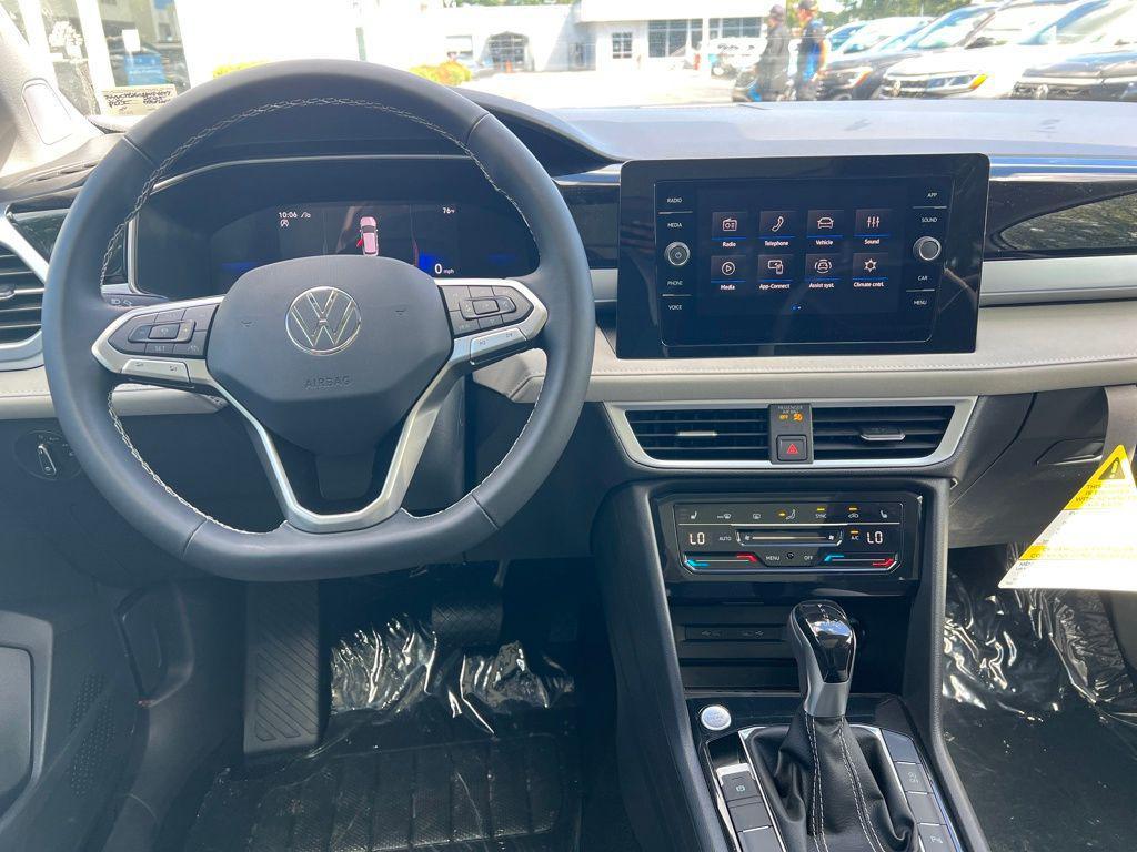 new 2025 Volkswagen Taos car, priced at $27,158