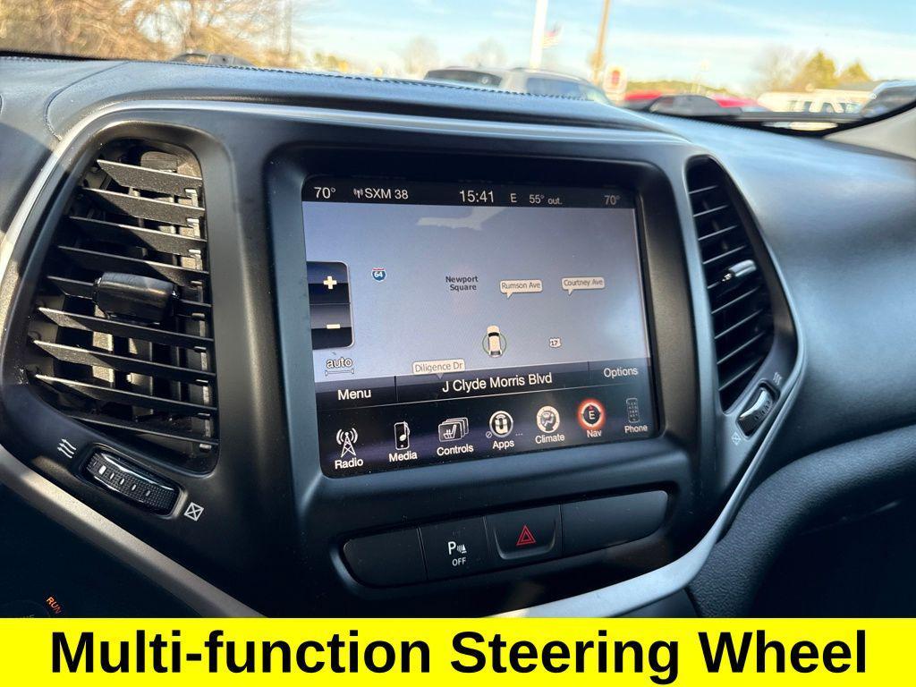 used 2018 Jeep Cherokee car, priced at $15,150