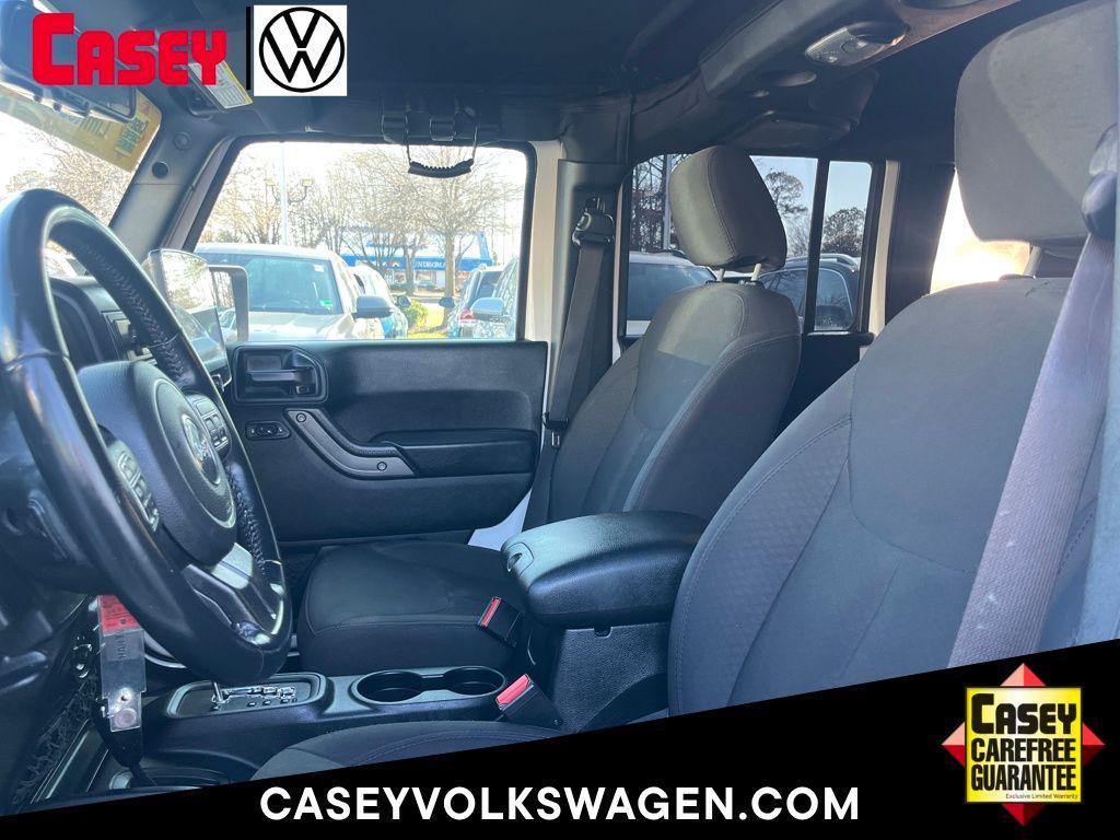 used 2018 Jeep Wrangler JK Unlimited car, priced at $17,082