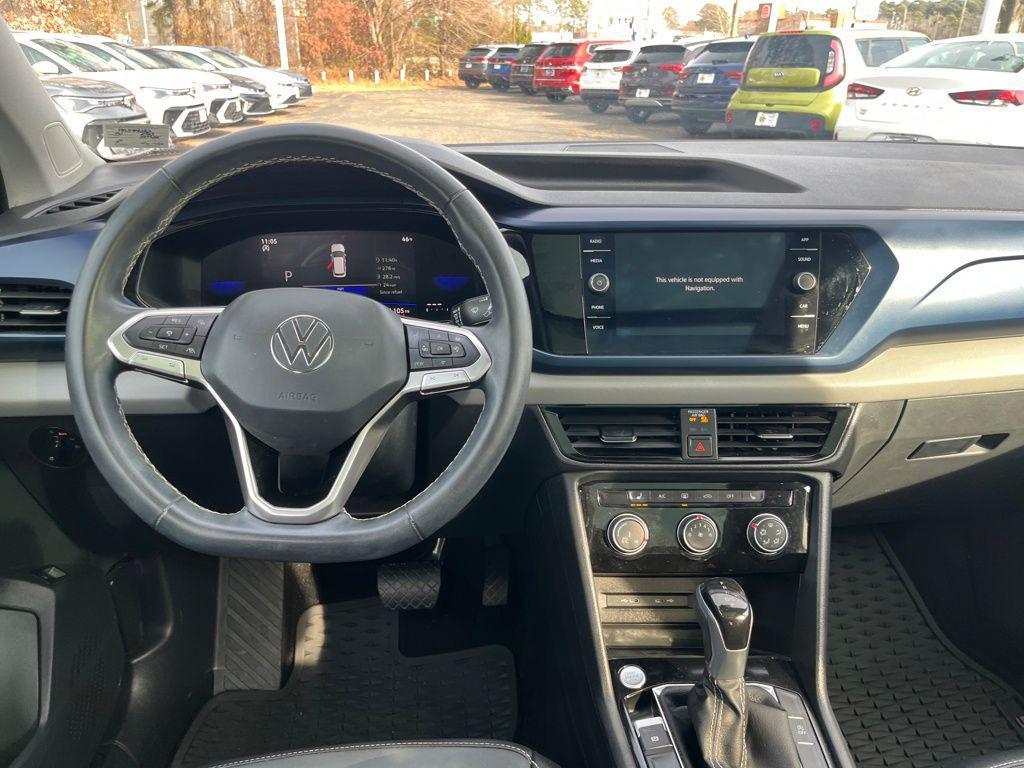 used 2023 Volkswagen Taos car, priced at $18,332