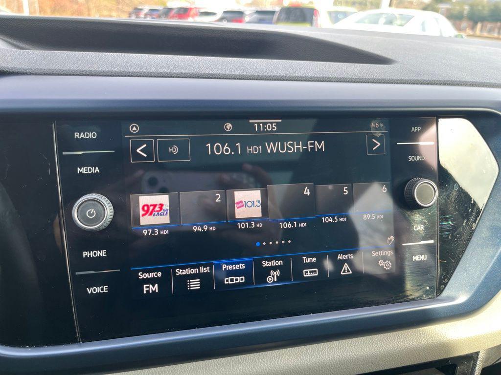 used 2023 Volkswagen Taos car, priced at $18,332