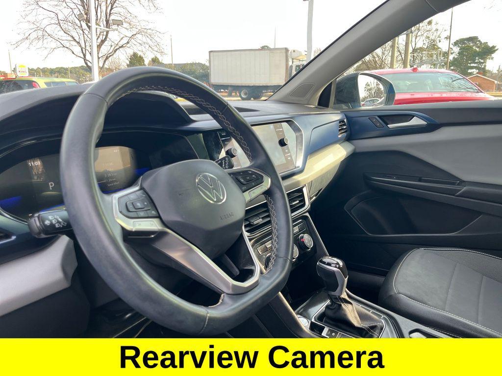 used 2023 Volkswagen Taos car, priced at $18,332