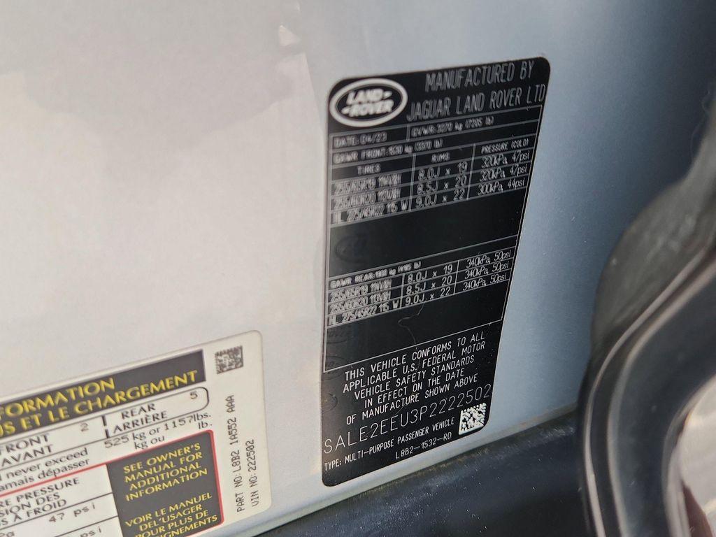 used 2023 Land Rover Defender car, priced at $56,598