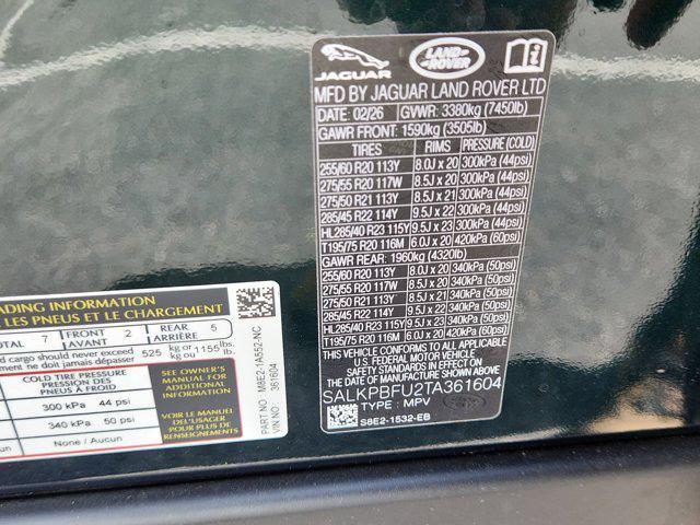 new 2026 Land Rover Range Rover car, priced at $137,680