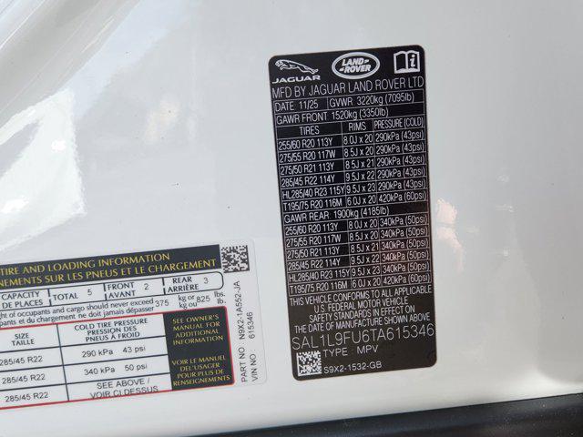 new 2026 Land Rover Range Rover Sport car, priced at $103,430