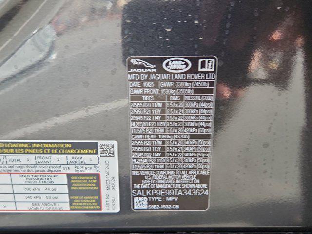 new 2026 Land Rover Range Rover car, priced at $152,850