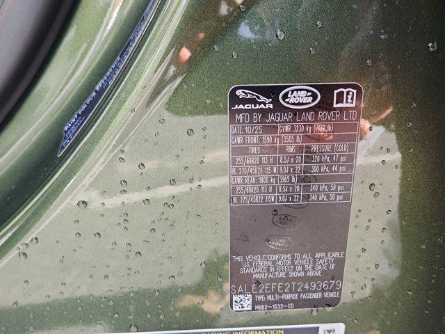 new 2026 Land Rover Defender car, priced at $115,876