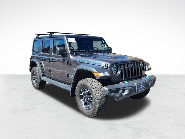 used 2021 Jeep Wrangler Unlimited 4xe car, priced at $29,596