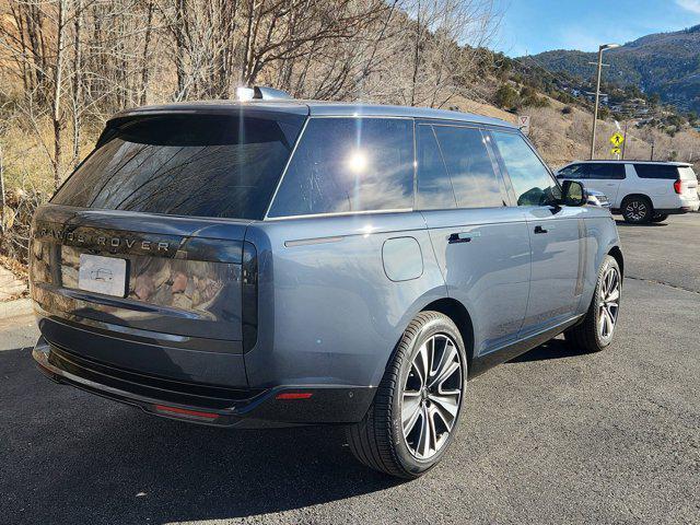 new 2025 Land Rover Range Rover car, priced at $134,005