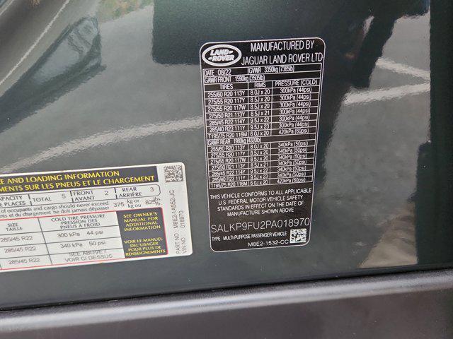 used 2023 Land Rover Range Rover car, priced at $89,595