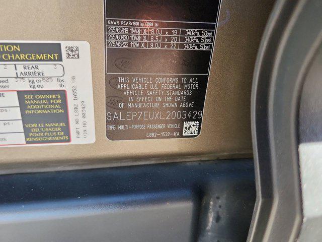 used 2020 Land Rover Defender car, priced at $31,195