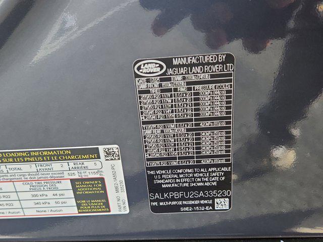 new 2025 Land Rover Range Rover car, priced at $128,865