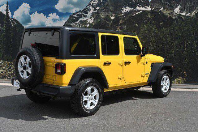 used 2019 Jeep Wrangler Unlimited car, priced at $17,598