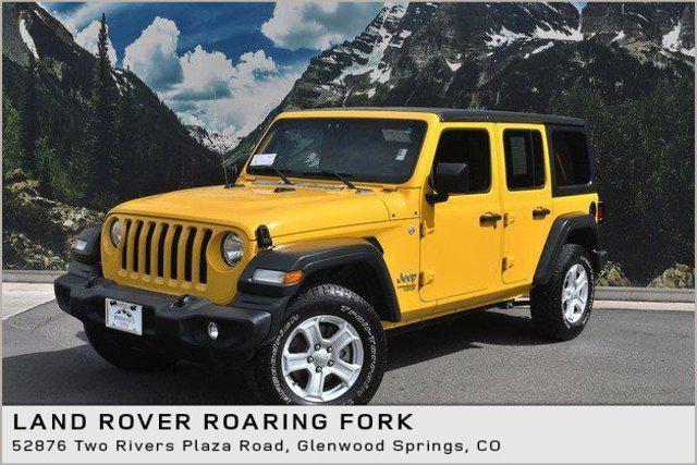 used 2019 Jeep Wrangler Unlimited car, priced at $17,598