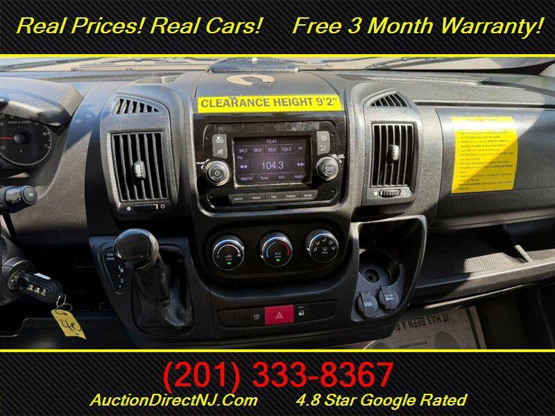 used 2020 Ram ProMaster 3500 car, priced at $17,799