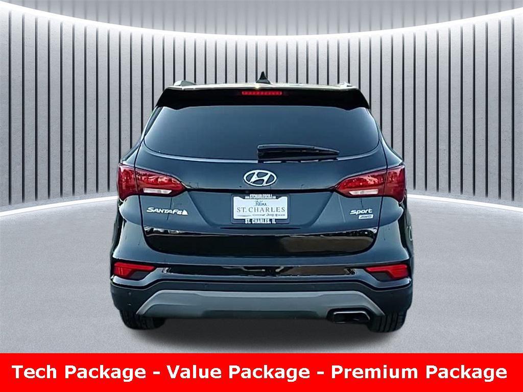 used 2018 Hyundai Santa Fe Sport car, priced at $14,799